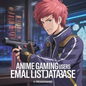 Anime Gaming Users Email List Database