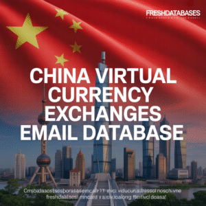 China Virtual Currency Exchanges Email Database