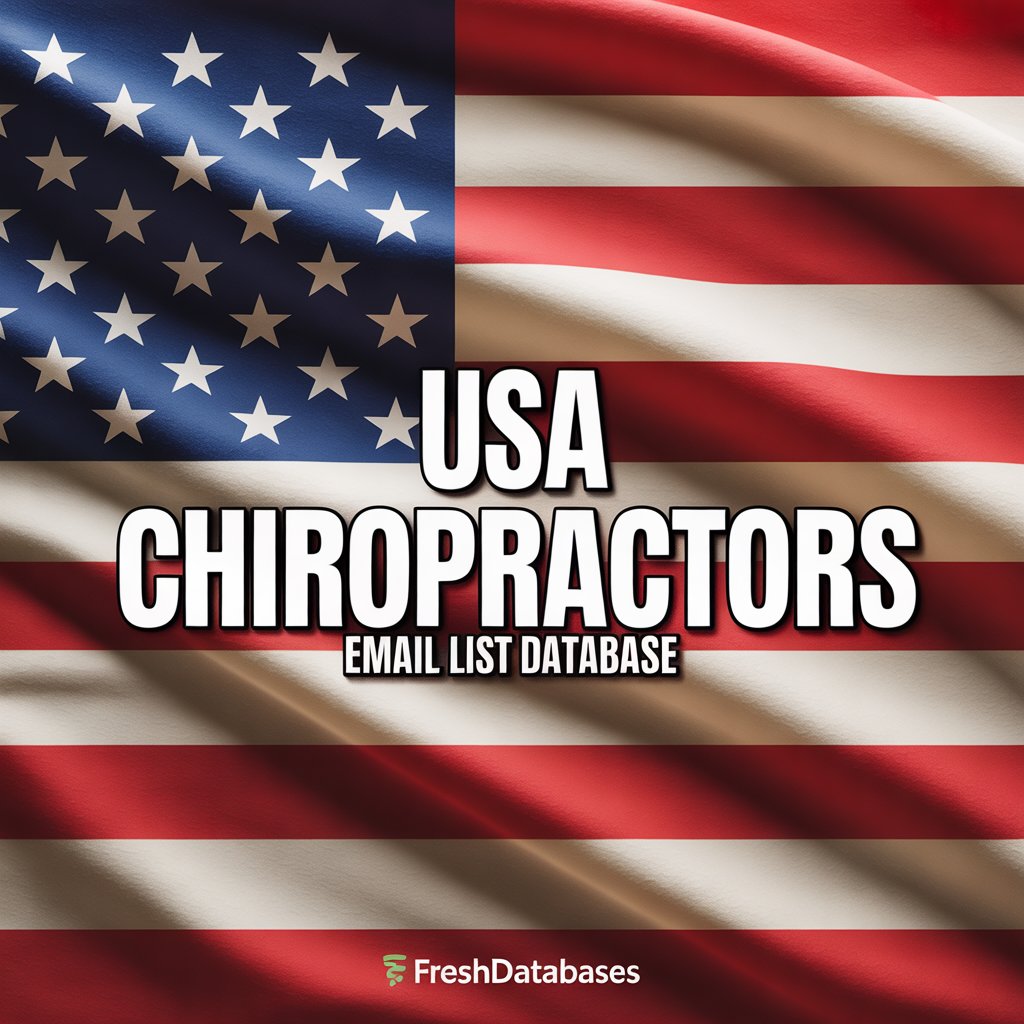 USA Chiropractors Email List Database