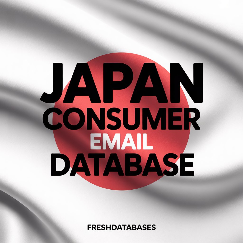 Japan Consumer Email Database