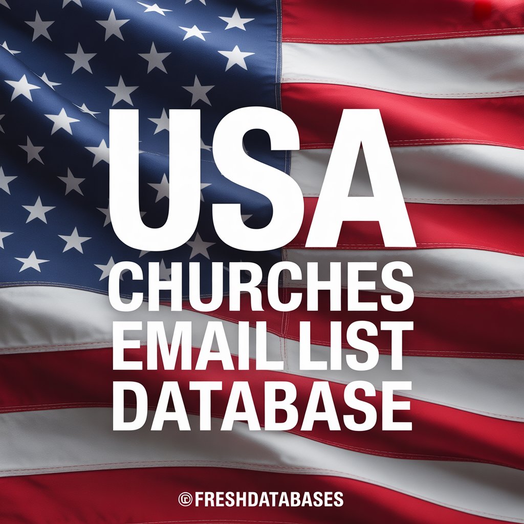 USA Churches Email List Database