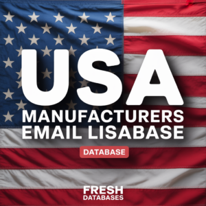 USA Manufacturers Email List Database