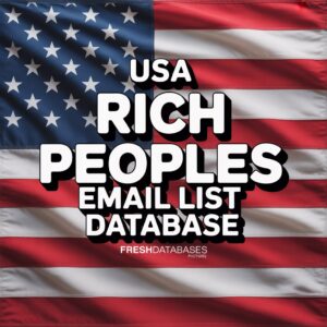 USA Rich Peoples Email List Database
