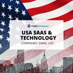 USA SaaS & Technology Companies Email List