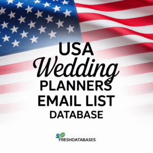 USA Wedding Planners Email List Database