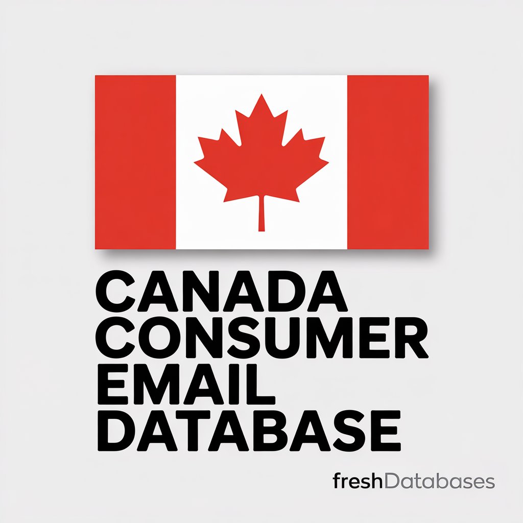 Canada Consumer Email Database