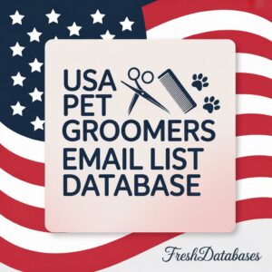 USA Pet Groomers Email List Database