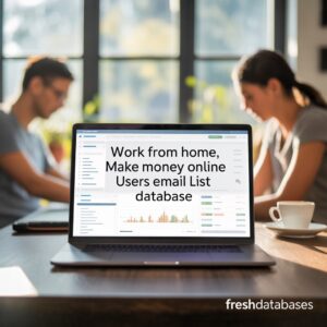 Work From Home, Make Money Online Users Email List Database