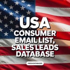 [100 Million] USA Consumer Email List, Sales Leads Database