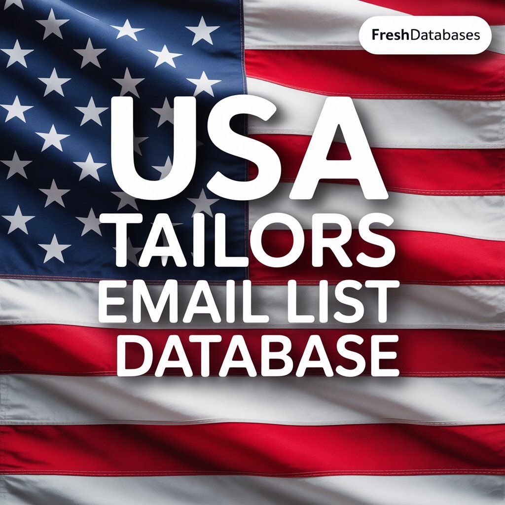 USA Tailors Email List Database