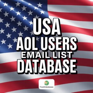 USA AOL Users Email List Database
