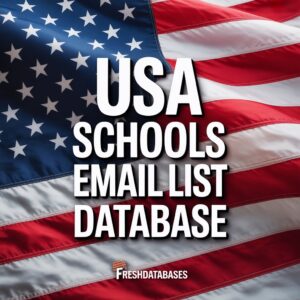 USA Schools Email List Database