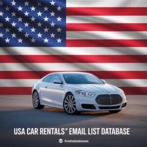 USA Car Rentals Email List Database